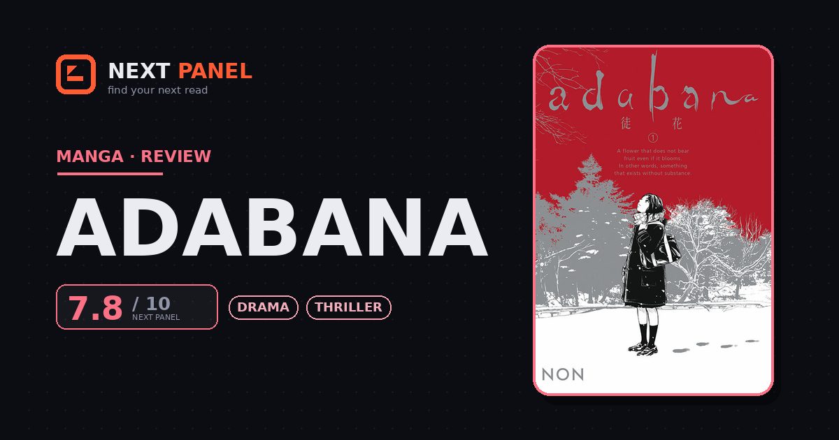 Adabana cover - Next Panel review