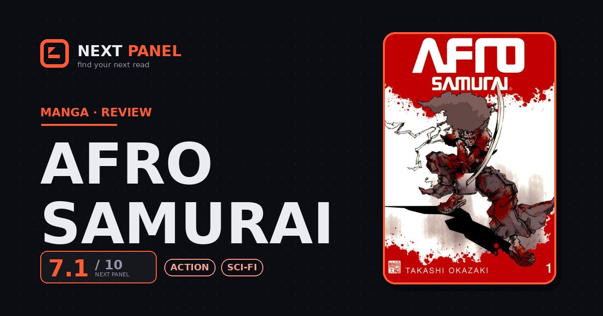 Afro Samurai cover - Next Panel review