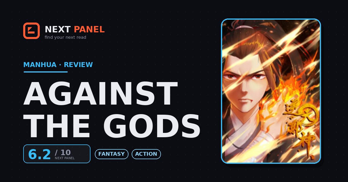 Against the Gods cover - Next Panel review