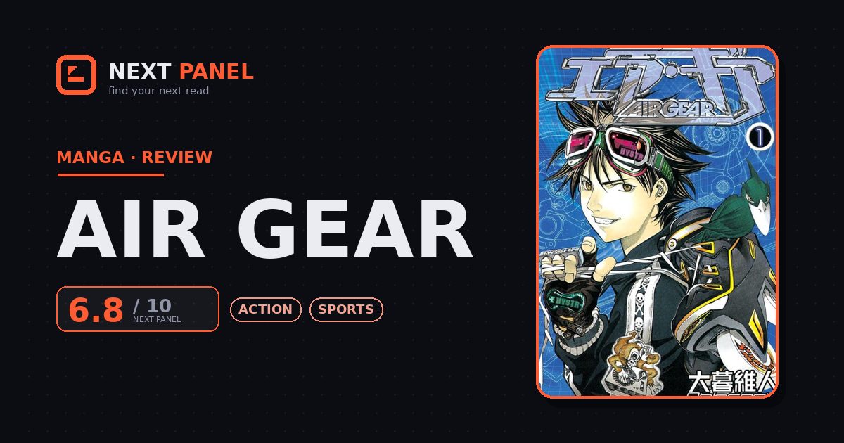 Air Gear cover - Next Panel review