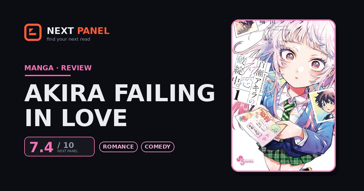 Akira Failing in Love cover - Next Panel review