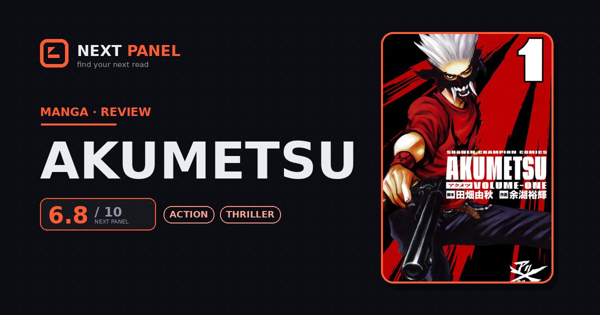 Akumetsu cover - Next Panel review