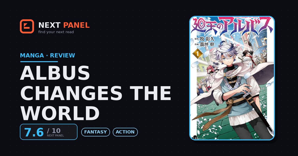 Albus Changes the World cover - Next Panel review