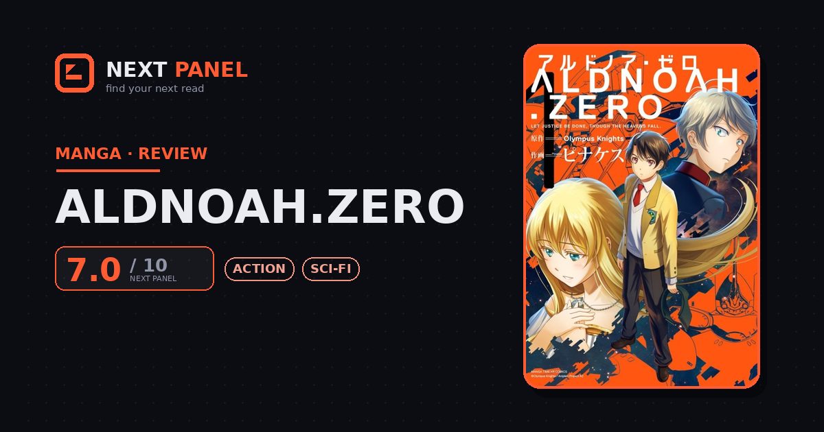 Aldnoah.Zero cover - Next Panel review