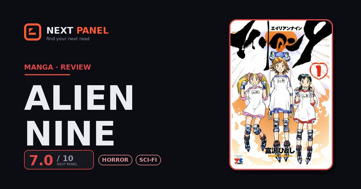 Alien Nine cover - Next Panel review