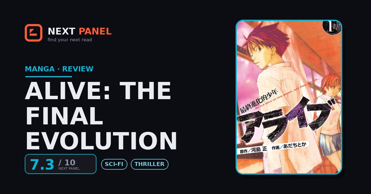 Alive: The Final Evolution cover - Next Panel review