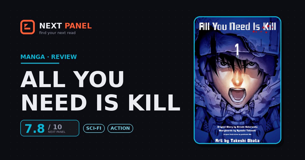 All You Need Is Kill cover - Next Panel review