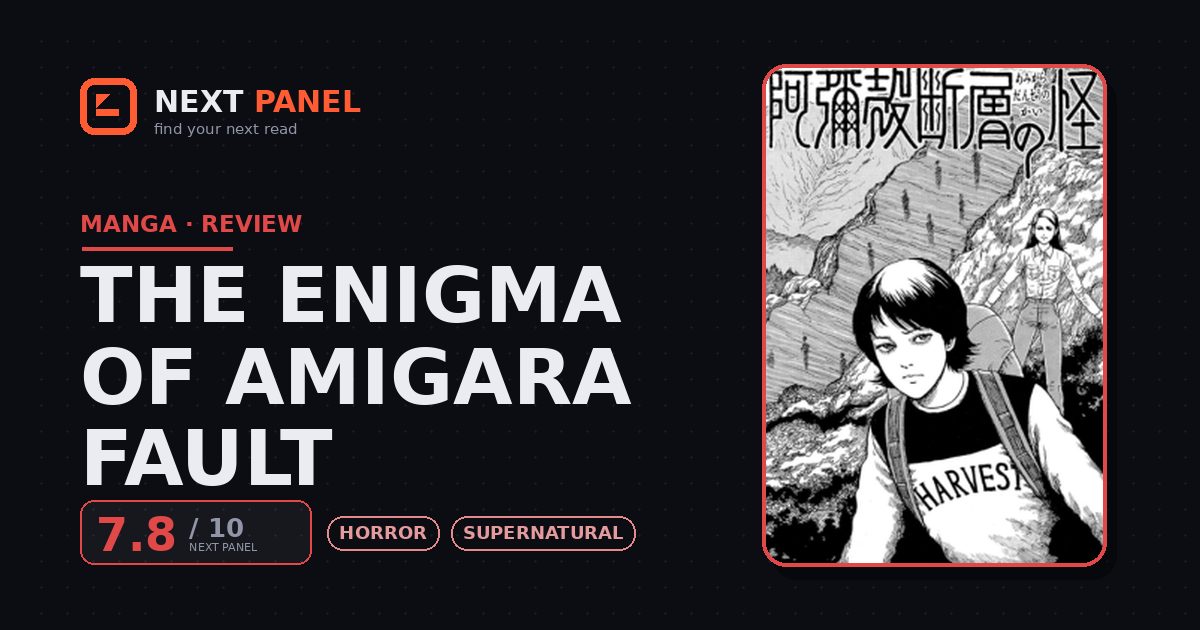 The Enigma of Amigara Fault cover - Next Panel review
