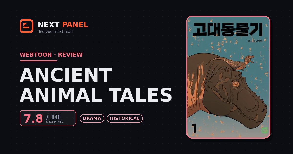 Ancient Animal Tales cover - Next Panel review