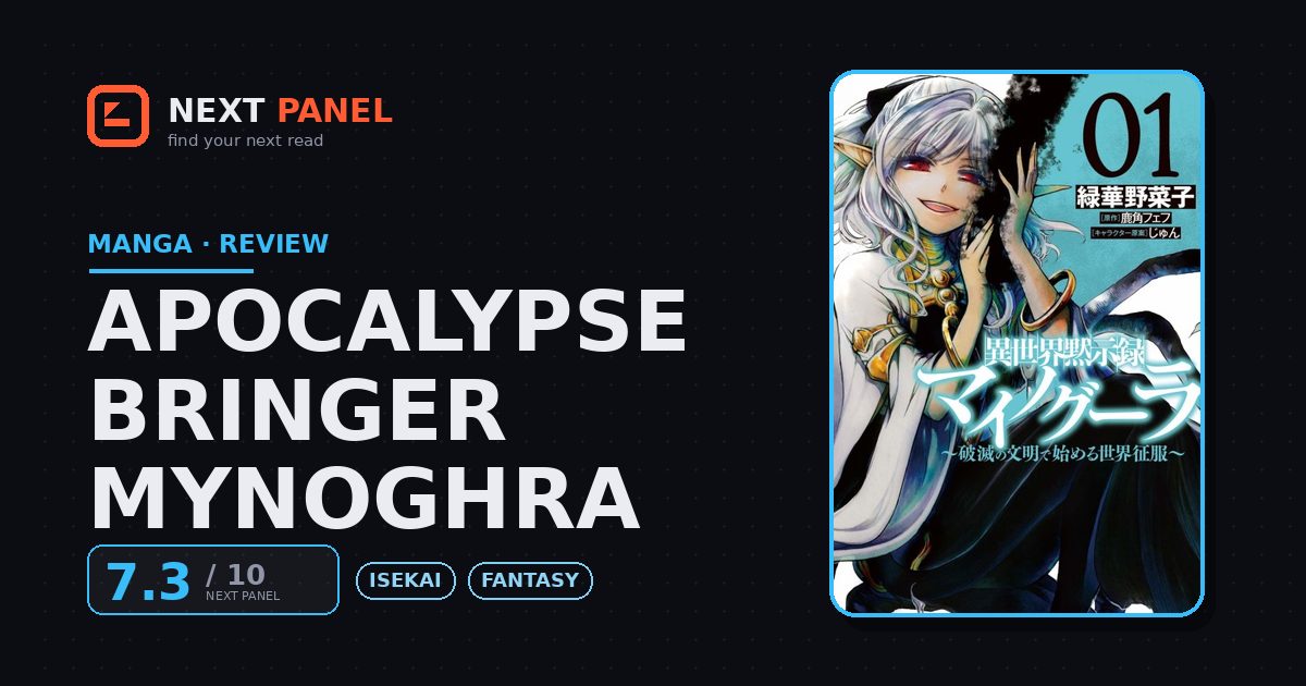 Apocalypse Bringer Mynoghra cover - Next Panel review