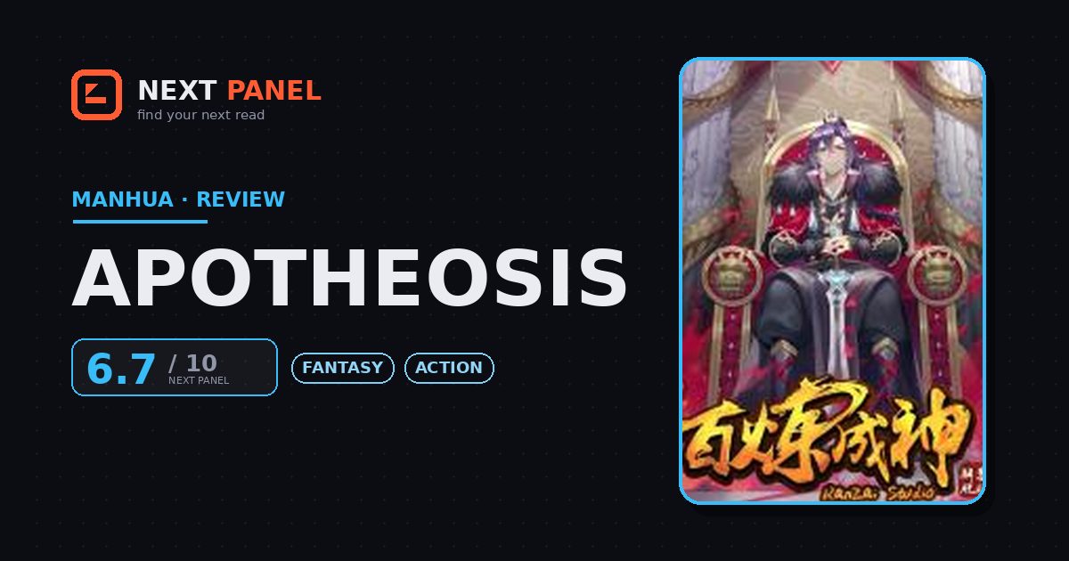 Apotheosis cover - Next Panel review