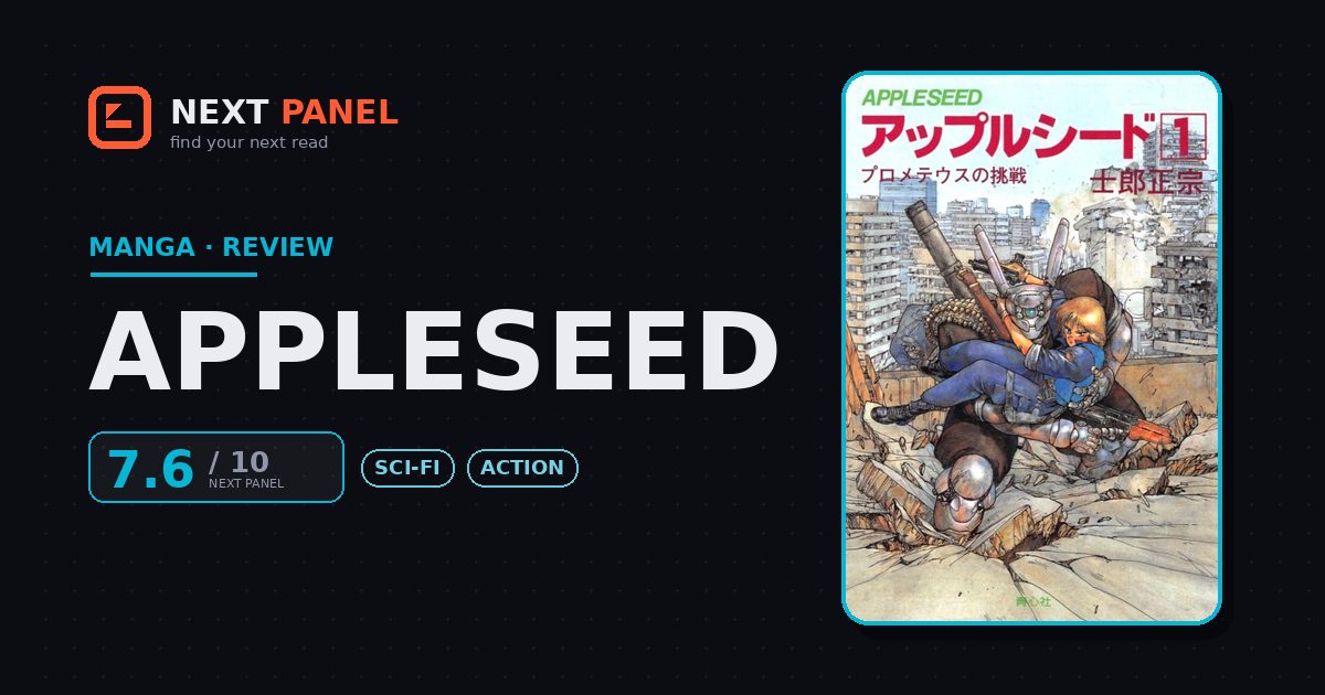 Appleseed cover - Next Panel review