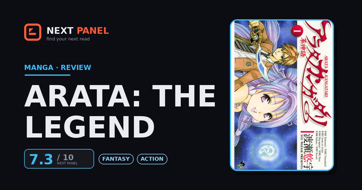 Arata: The Legend cover - Next Panel review