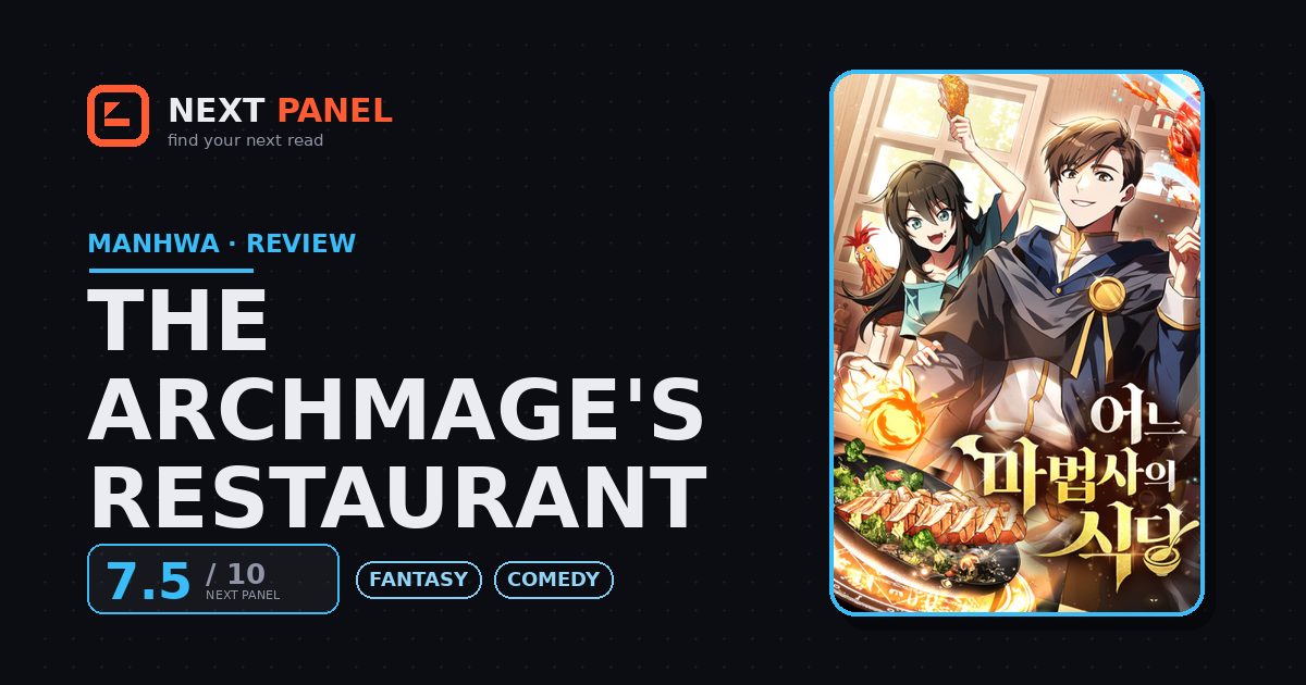 The Archmage's Restaurant cover - Next Panel review