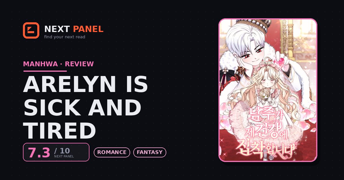 Arelyn Is Sick and Tired cover - Next Panel review