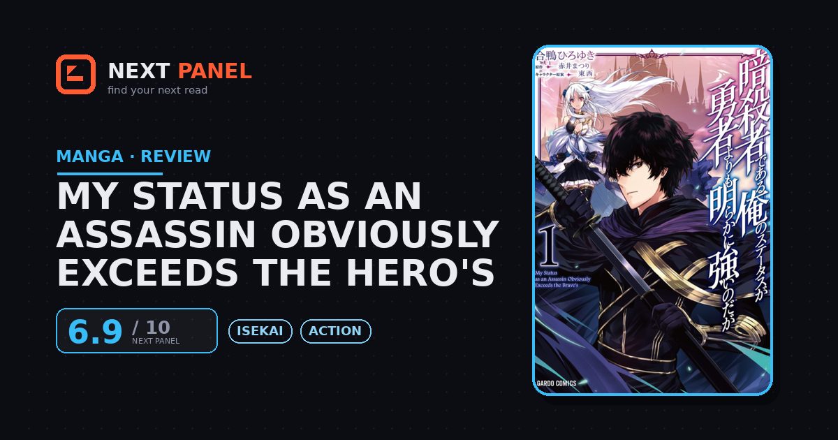 My Status as an Assassin Obviously Exceeds the Hero's cover - Next Panel review