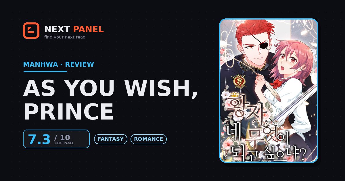 As You Wish, Prince cover - Next Panel review