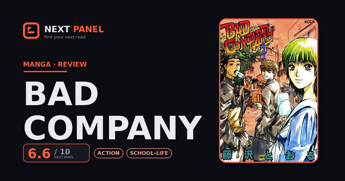 BAD COMPANY cover - Next Panel review