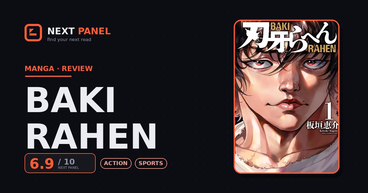 Baki Rahen cover - Next Panel review