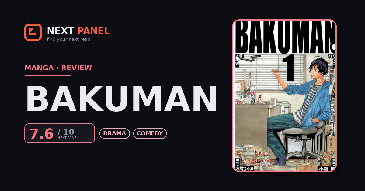 Bakuman cover - Next Panel review
