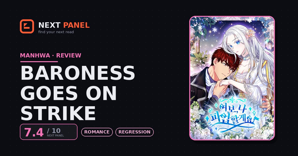 Baroness Goes on Strike cover - Next Panel review