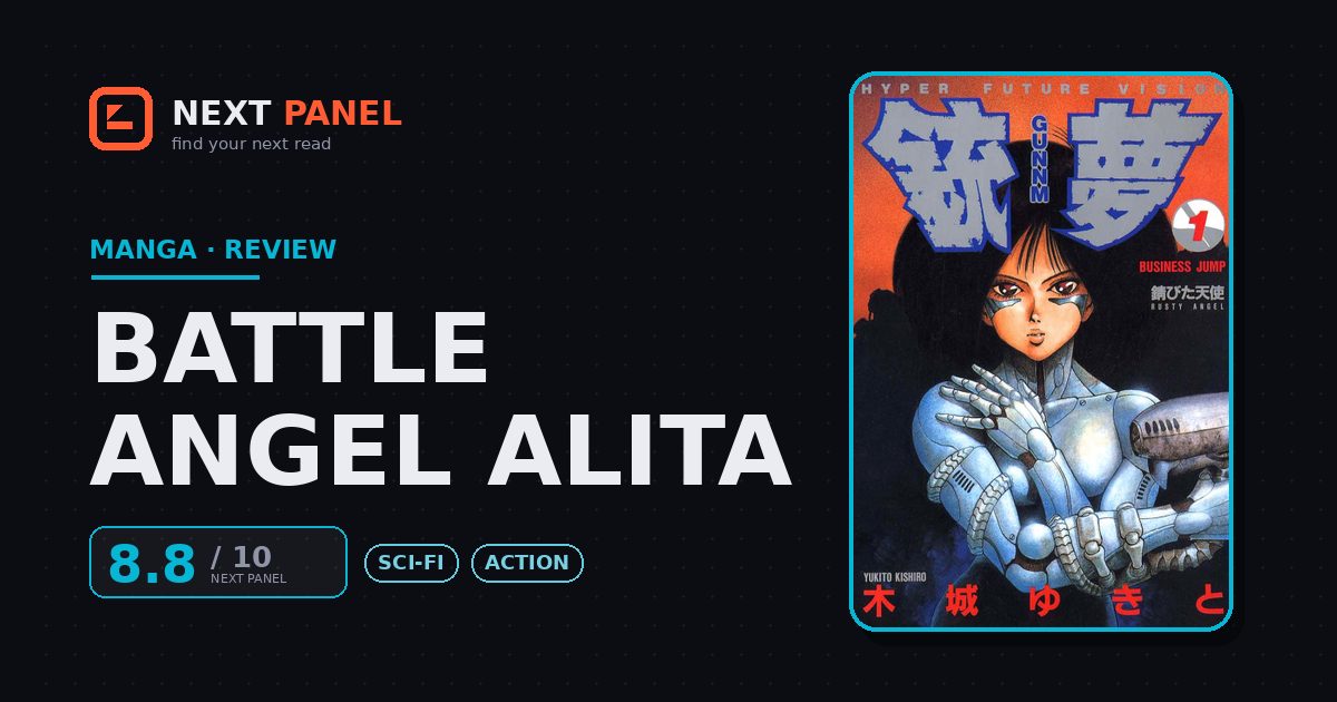 Battle Angel Alita cover - Next Panel review