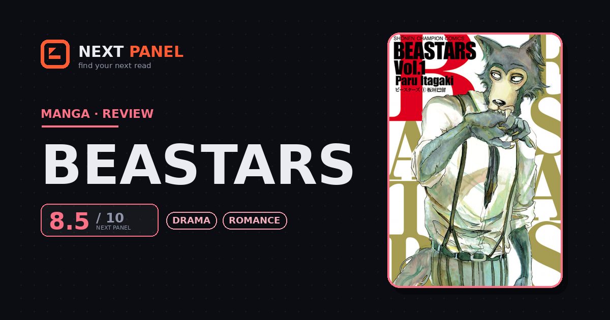 BEASTARS cover - Next Panel review