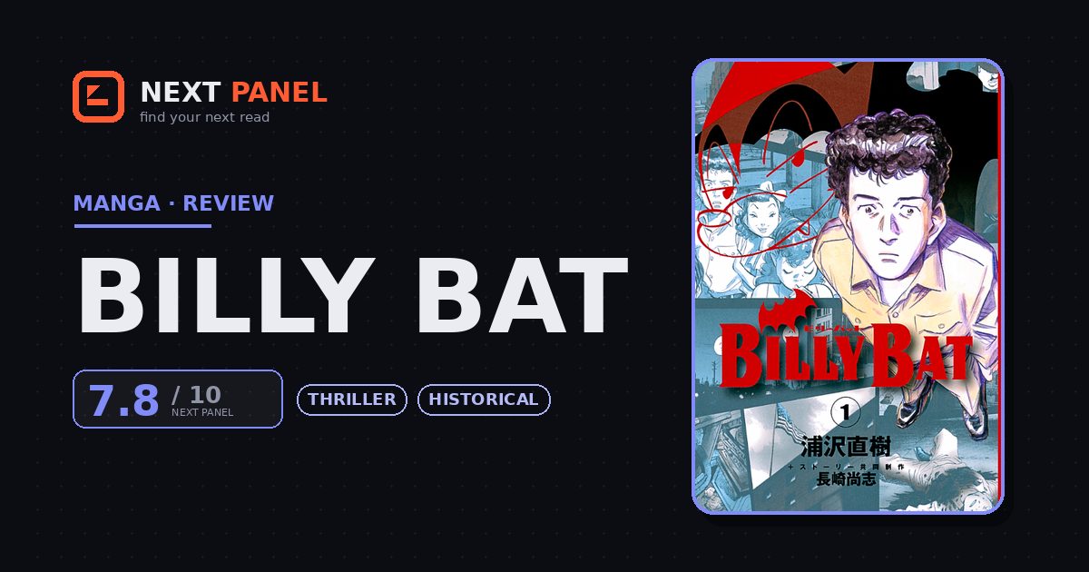 Billy Bat cover - Next Panel review