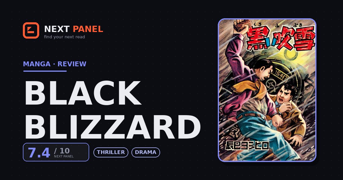 Black Blizzard cover - Next Panel review