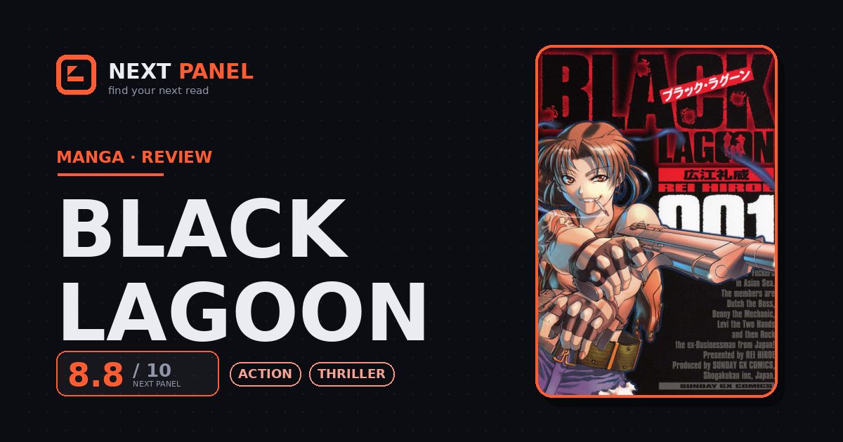Black Lagoon cover - Next Panel review