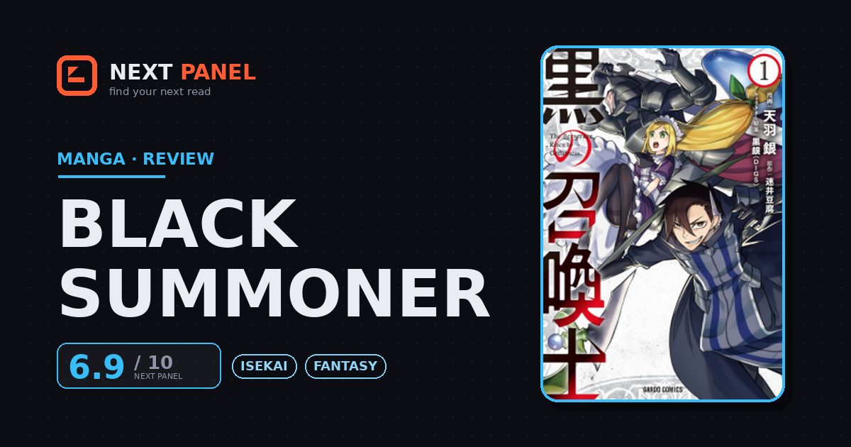 Black Summoner cover - Next Panel review