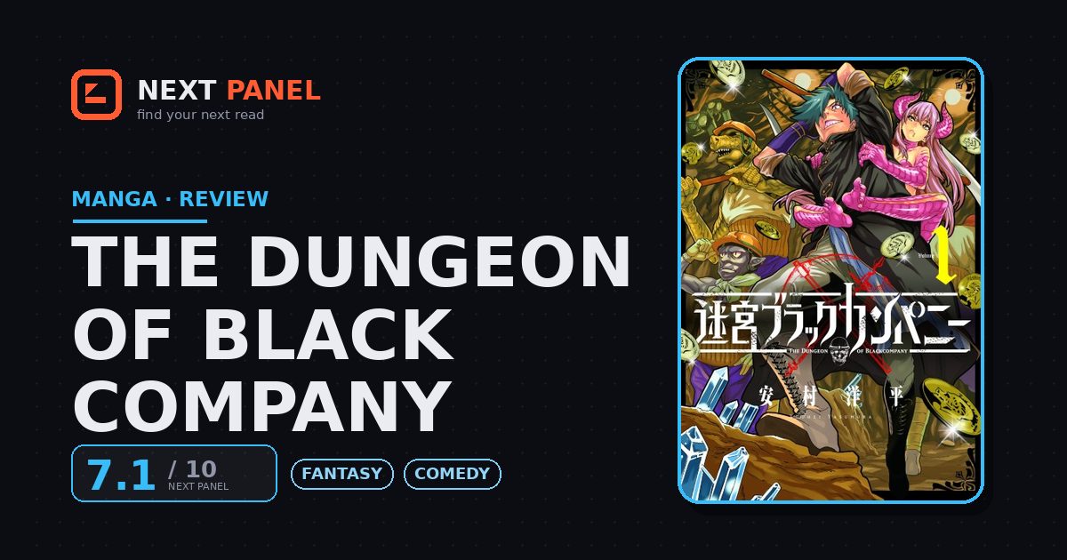The Dungeon of Black Company cover - Next Panel review