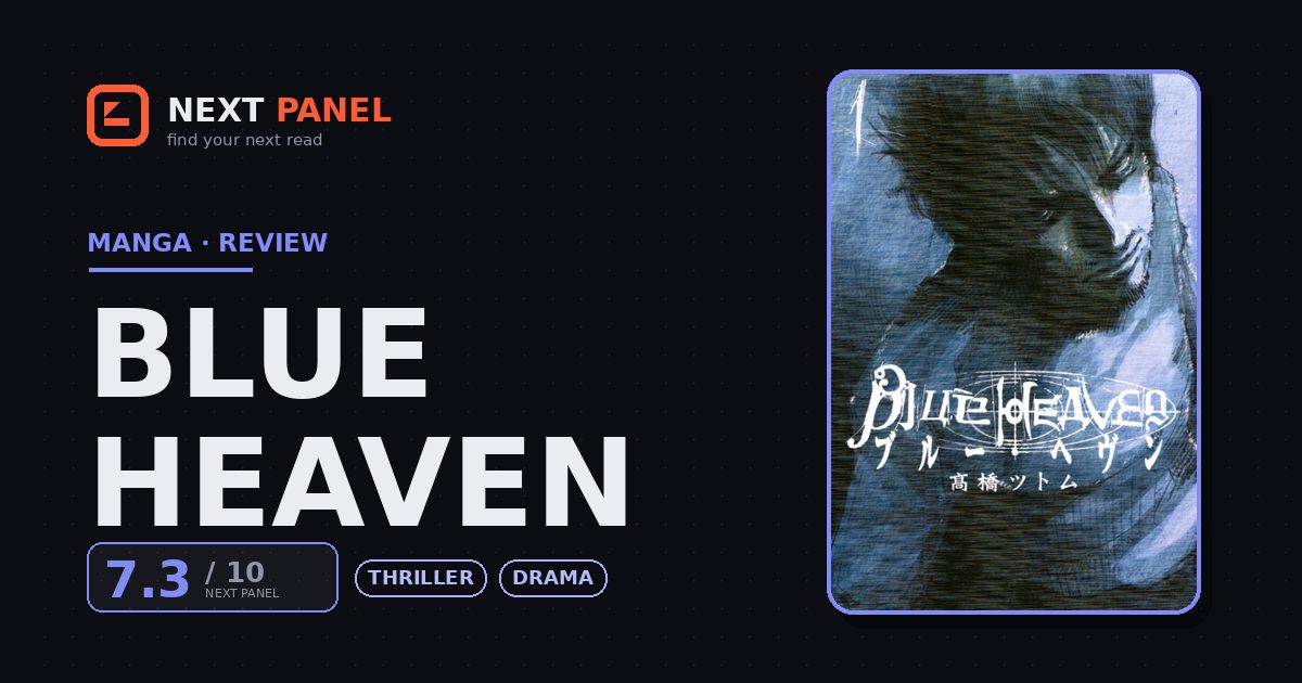 Blue Heaven cover - Next Panel review