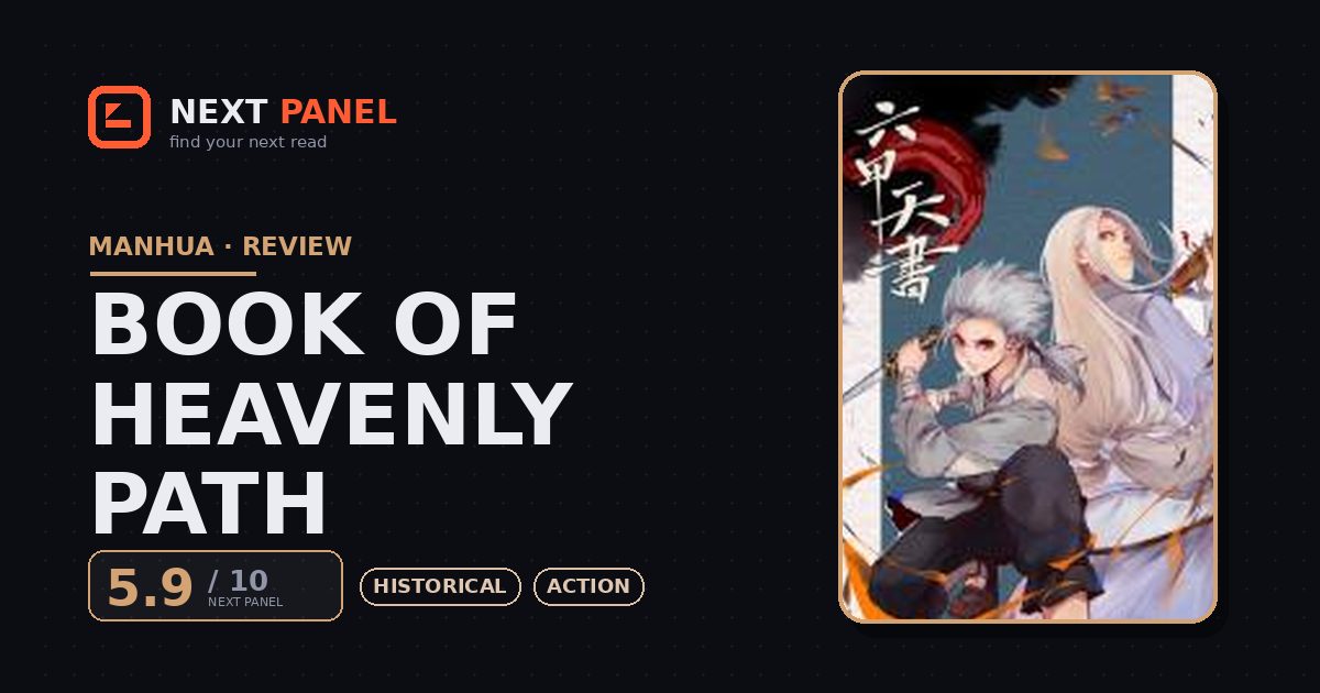 Book of Heavenly Path cover - Next Panel review