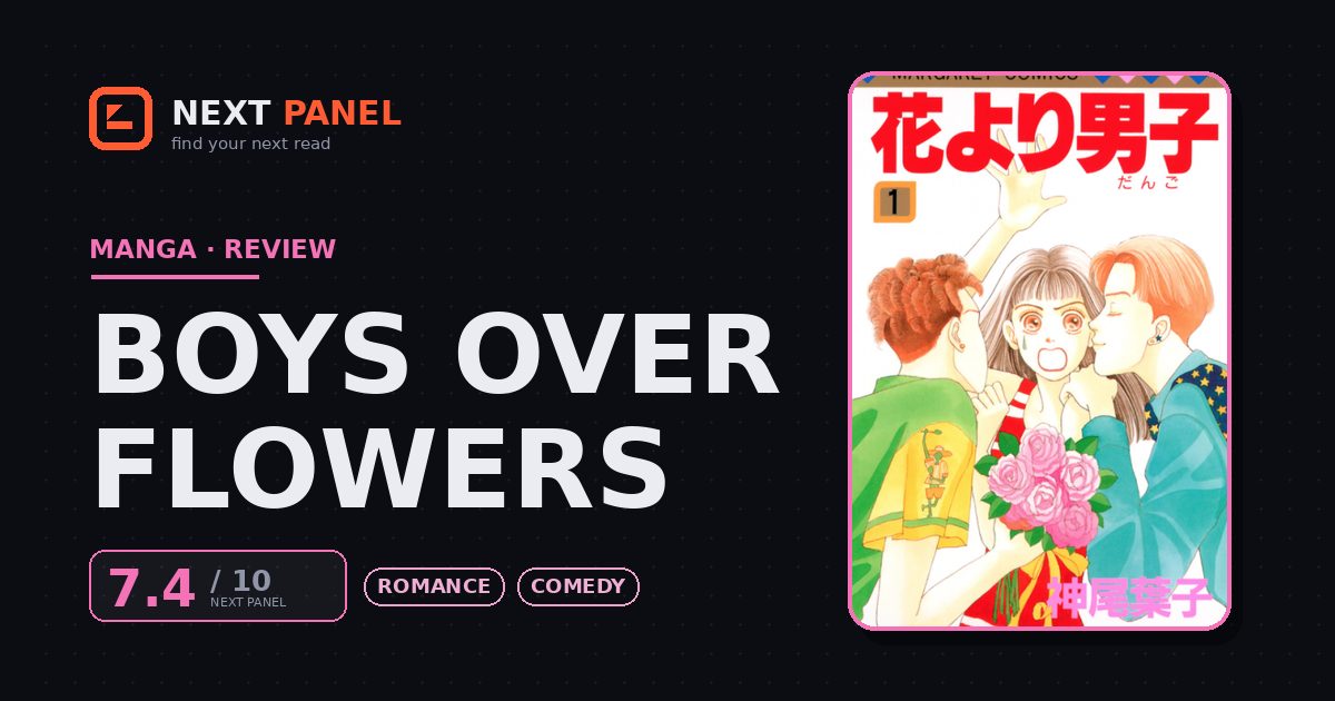 Boys Over Flowers cover - Next Panel review