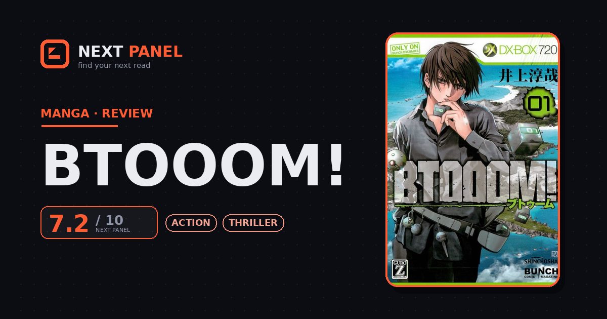 Btooom! cover - Next Panel review