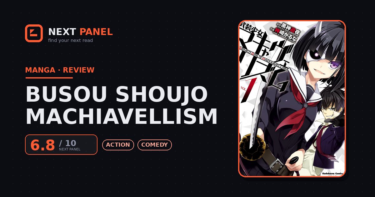 Busou Shoujo Machiavellism cover - Next Panel review