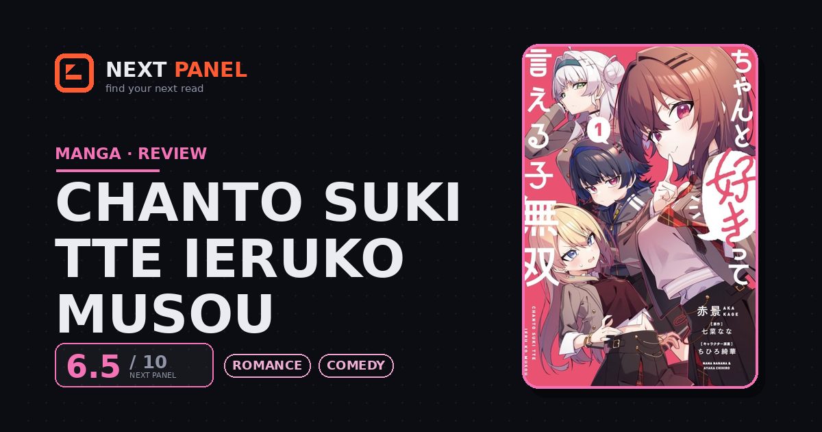 Chanto Suki tte Ieruko Musou cover - Next Panel review