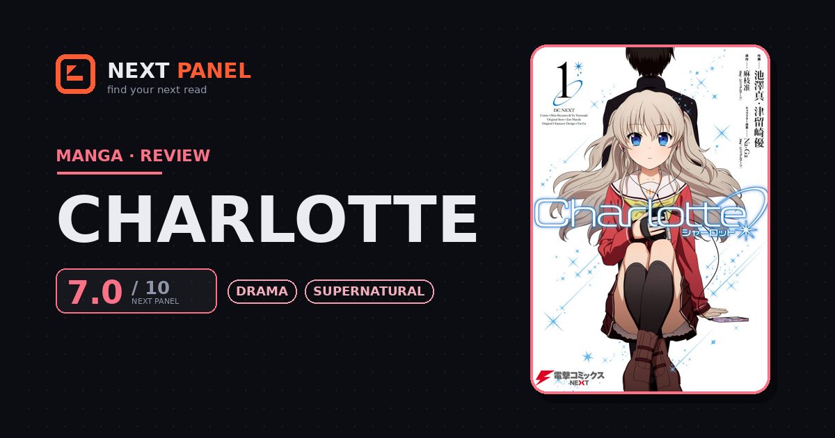 Charlotte cover - Next Panel review
