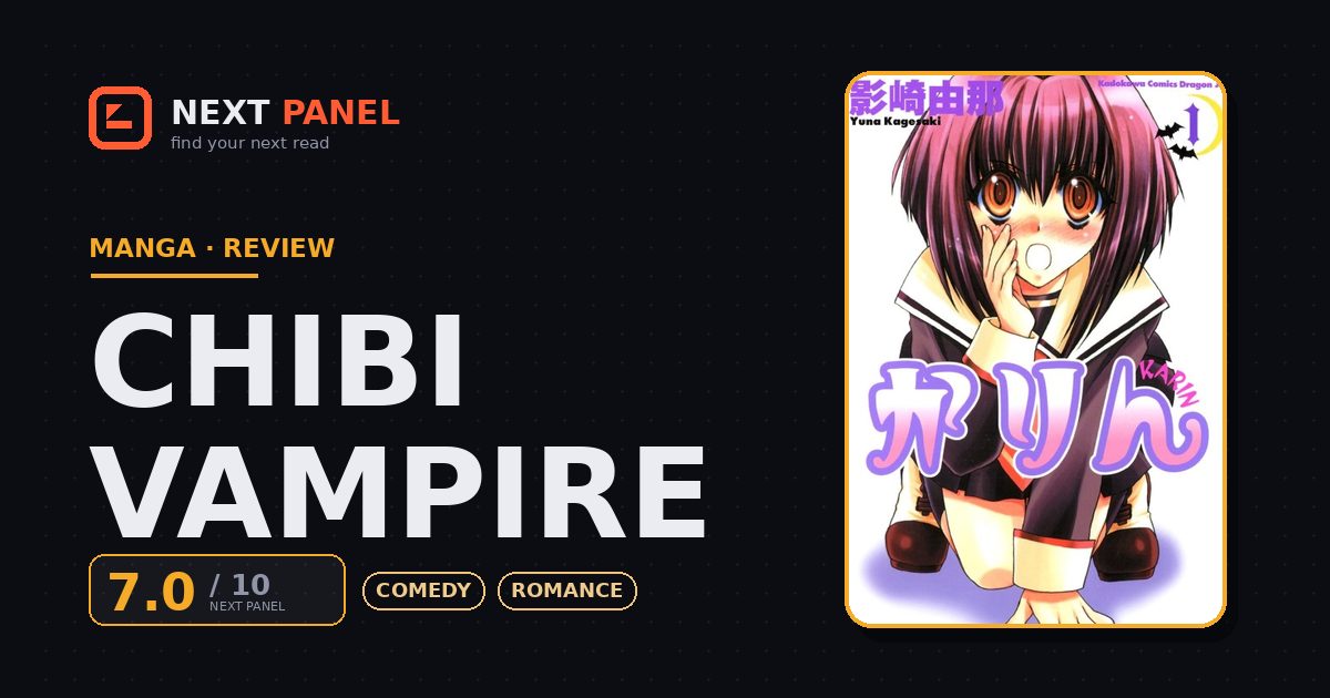 Chibi Vampire cover - Next Panel review