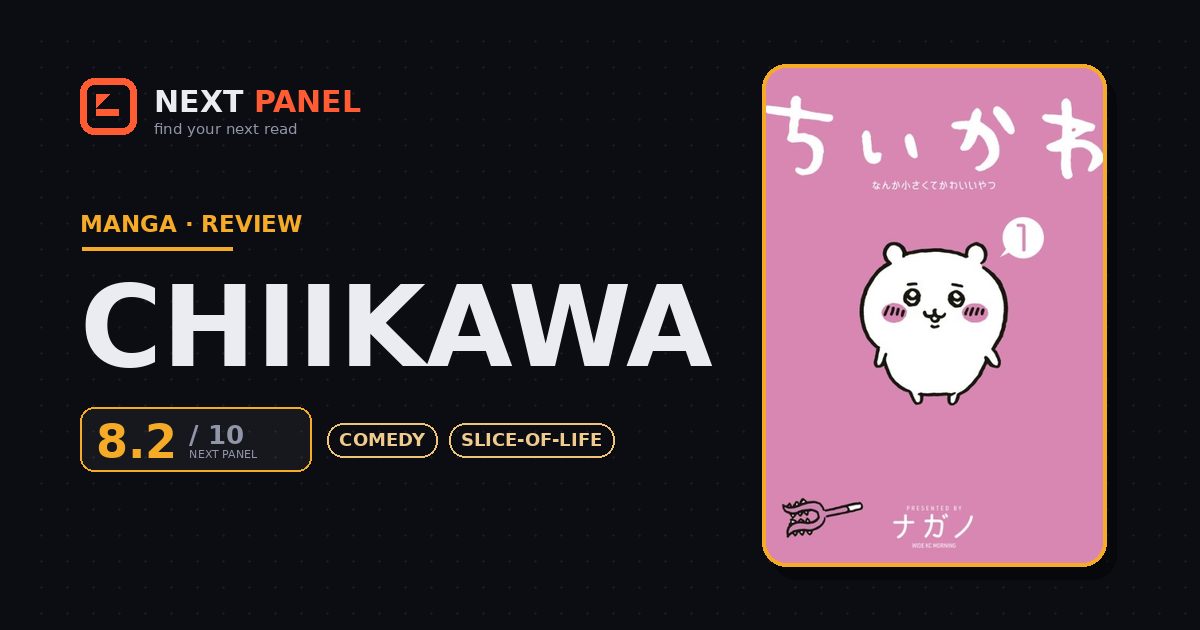 Chiikawa cover - Next Panel review
