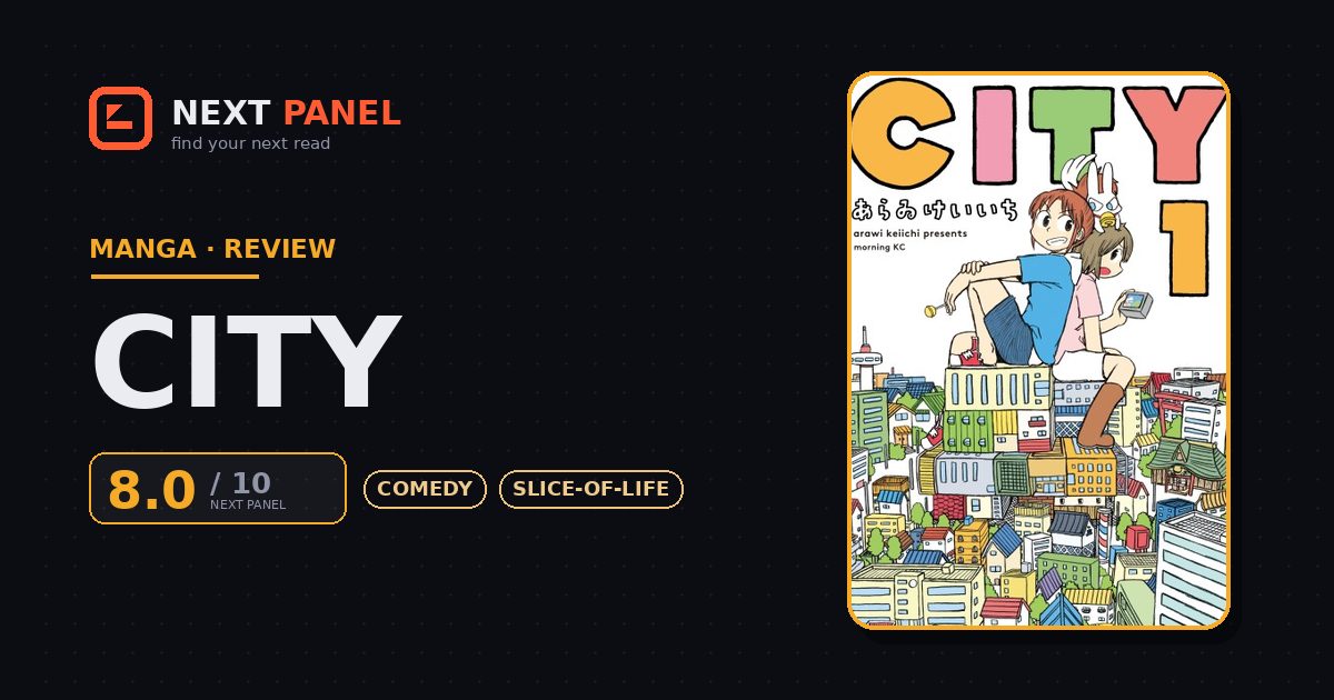 CITY cover - Next Panel review