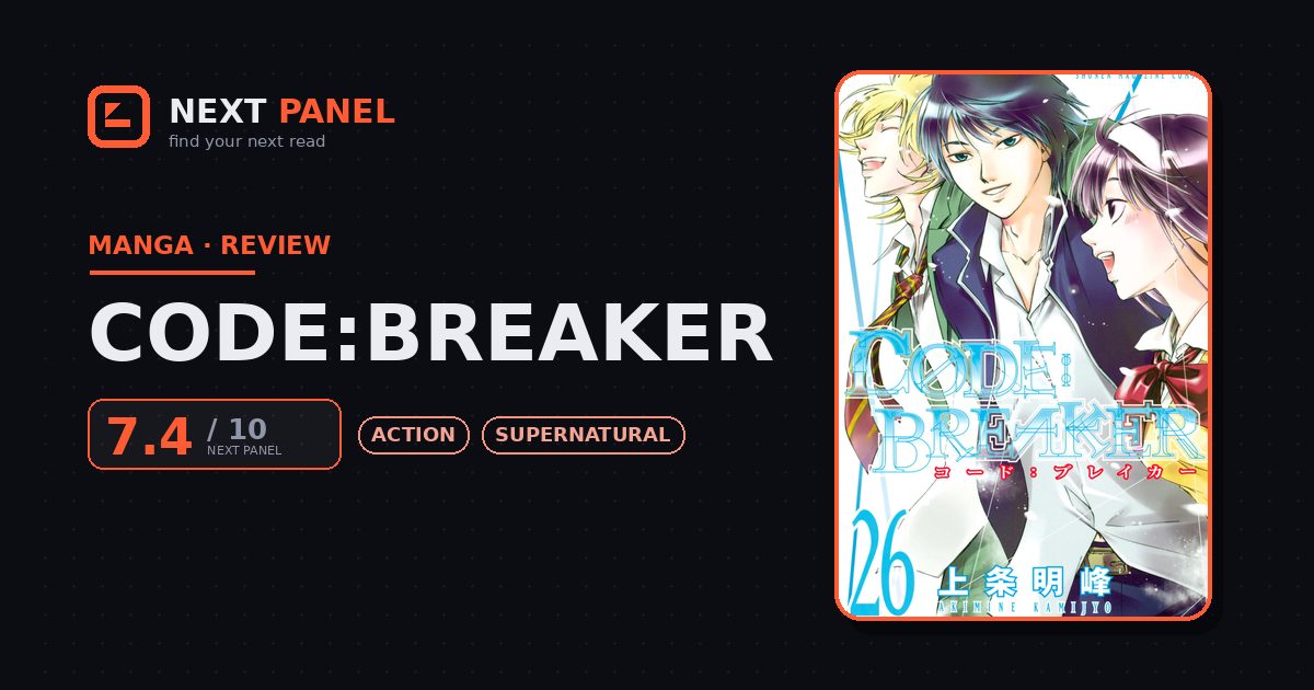 CODE:BREAKER cover - Next Panel review
