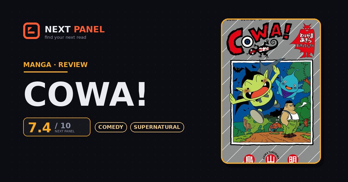 Cowa! cover - Next Panel review