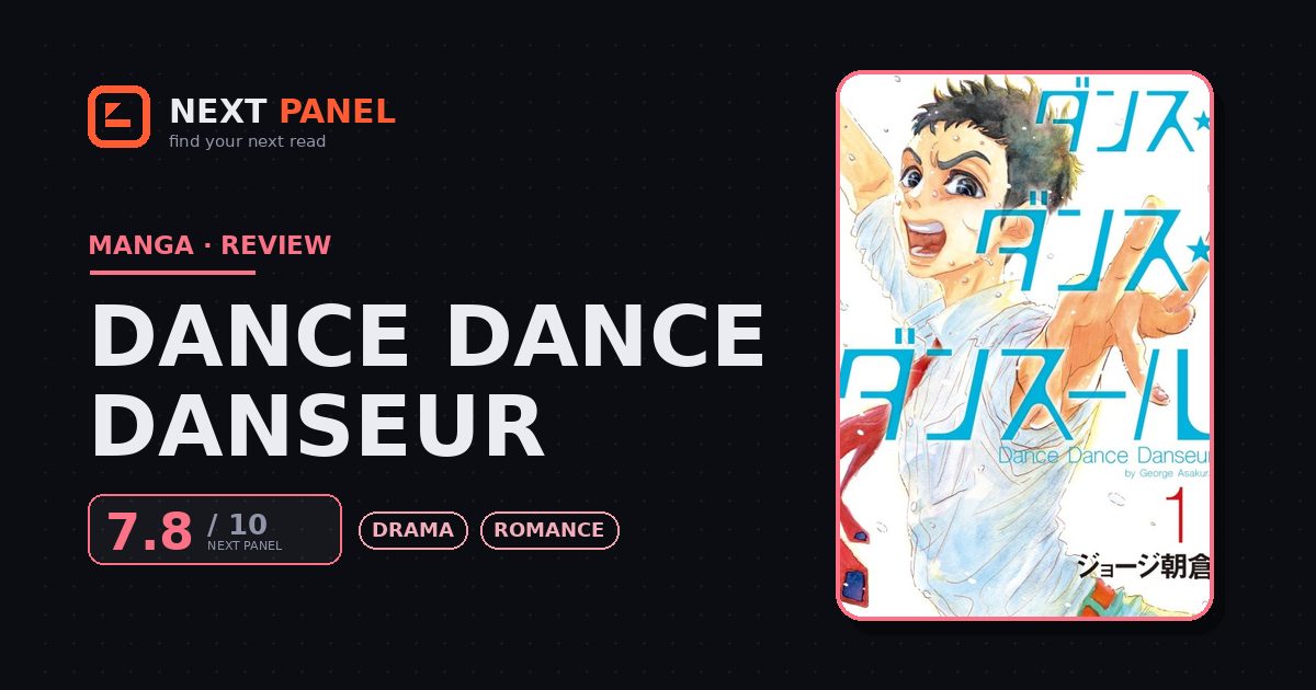 Dance Dance Danseur cover - Next Panel review