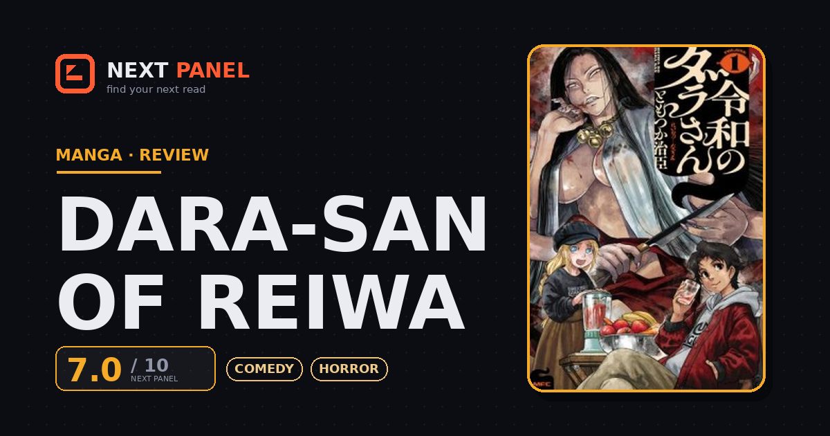 Dara-san of Reiwa cover - Next Panel review