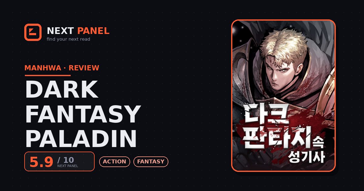 Dark Fantasy Paladin cover - Next Panel review