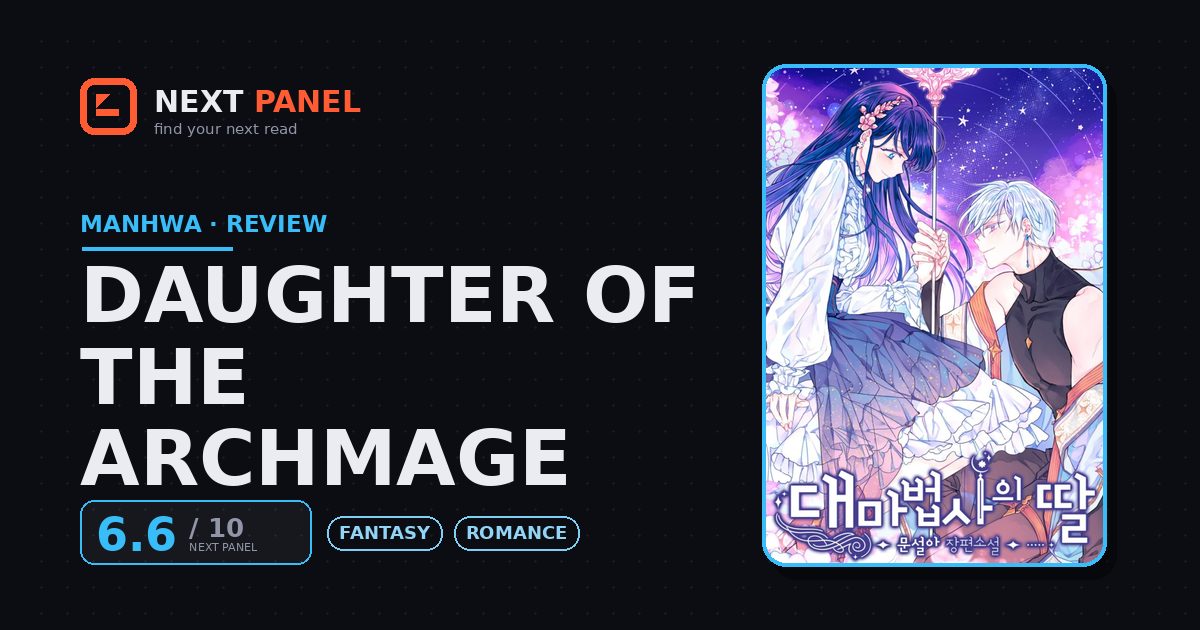 Daughter of the Archmage cover - Next Panel review