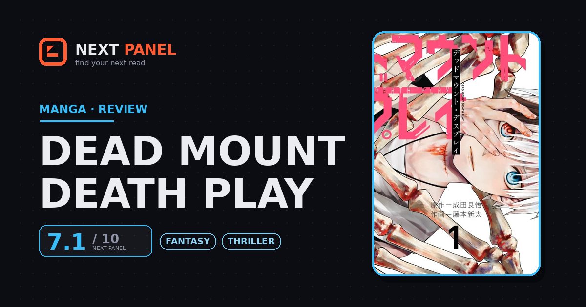 Dead Mount Death Play cover - Next Panel review