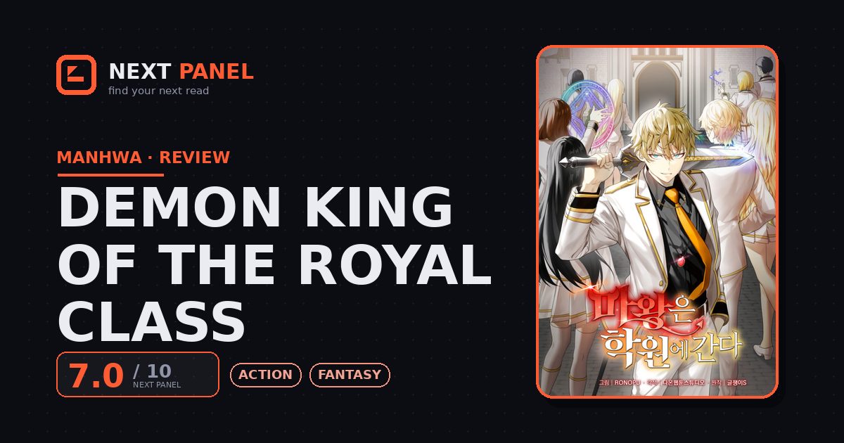 Demon King of the Royal Class cover - Next Panel review